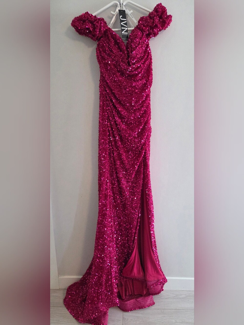 Jovani Fitted Sequin Dress 37517 SIZE 12